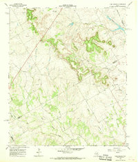 Camp Branch 1966 topographic map thumbnail