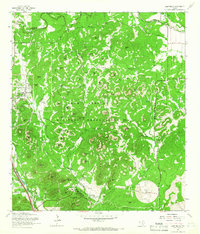 Camp Bullis 1965 topographic map thumbnail