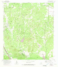 Camp Bullis 1965 topographic map thumbnail