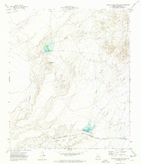 Campo Grande Mountain 1972 topographic map thumbnail