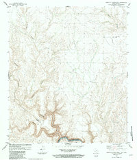 Candilla Canyon East 1983 topographic map thumbnail
