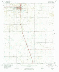 Canyon 1960 topographic map thumbnail