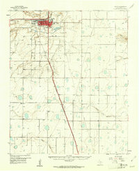 Canyon 1960 topographic map thumbnail