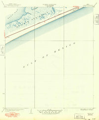 Caplen 1933 topographic map preview