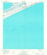 Caplen 1954 topographic map thumbnail