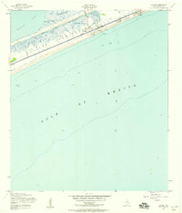 Caplen 1954 topographic map preview