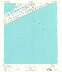 Caplen 1954 topographic map preview