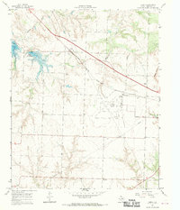 Carey 1967 topographic map preview