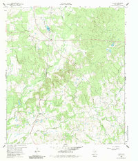 Carlos 1960 topographic map preview