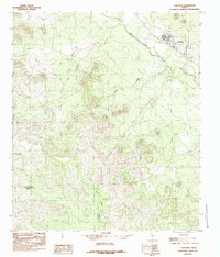 Carlsbad 1984 topographic map thumbnail