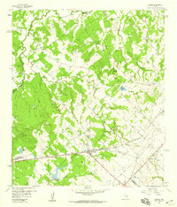 Carmine 1958 topographic map thumbnail