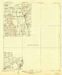 Carrollton 1931 topographic map thumbnail