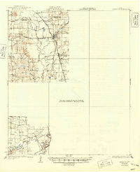 Carrollton 1931 topographic map thumbnail