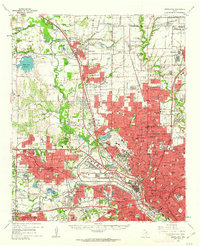 Carrollton 1959 topographic map thumbnail