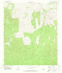 Carta Valley NE 1971 topographic map thumbnail