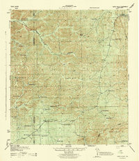 Carta Valley 1943 topographic map thumbnail