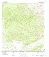 Casket Mountain 1972 topographic map thumbnail