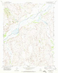 Adobe Creek SW 1971 topographic map thumbnail