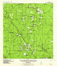 Agua Nueva 1938 topographic map thumbnail