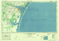 Corpus Christi 1956 topographic map thumbnail