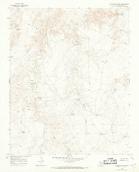 Alamocitos Camp 1966 topographic map thumbnail