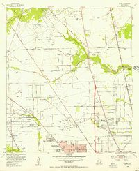 Aldine 1954 topographic map thumbnail