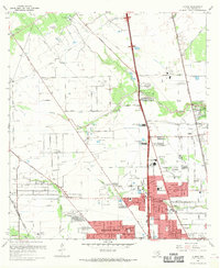 Aldine 1967 topographic map thumbnail