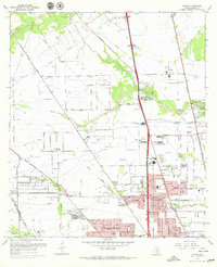 Aldine 1967 topographic map thumbnail