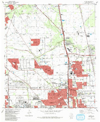 Aldine 1982 topographic map thumbnail