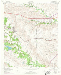 Aledo 1955 topographic map thumbnail