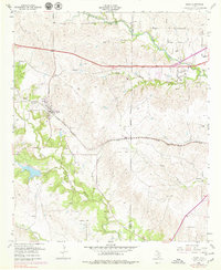 Aledo 1955 topographic map thumbnail