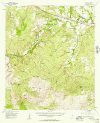 Algerita 1956 topographic map thumbnail