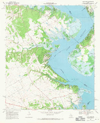 Allen Bend 1968 topographic map preview