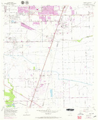 Almeda 1955 topographic map thumbnail