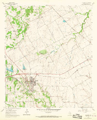 Alvarado 1961 topographic map thumbnail