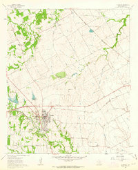 Alvarado 1961 topographic map thumbnail