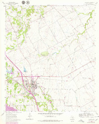 Alvarado 1961 topographic map thumbnail
