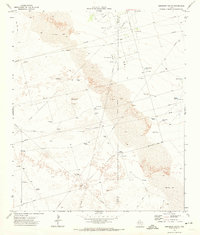Amburgey Ranch 1971 topographic map thumbnail