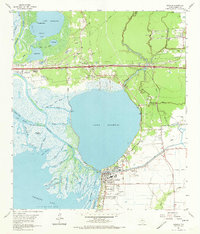 Anahuac 1961 topographic map preview