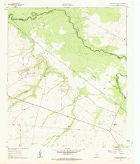 Anderson Ranch 1961 topographic map thumbnail