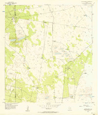 Andrea Ranch 1956 topographic map thumbnail