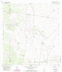 Andrea Ranch 1956 topographic map thumbnail
