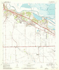 Annaville 1969 topographic map thumbnail
