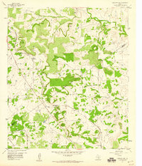 Antelope Gap 1959 topographic map thumbnail