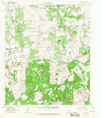 Antelope 1964 topographic map preview