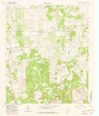 Antelope 1964 topographic map thumbnail