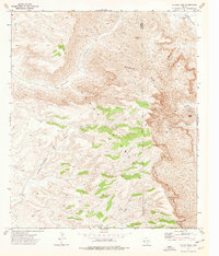 Apache Peak 1973 topographic map thumbnail