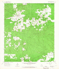 Apple Springs 1963 topographic map thumbnail