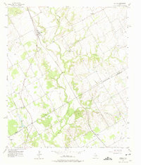 Aquilla 1957 topographic map thumbnail