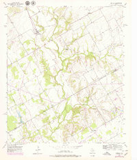 Aquilla 1957 topographic map thumbnail